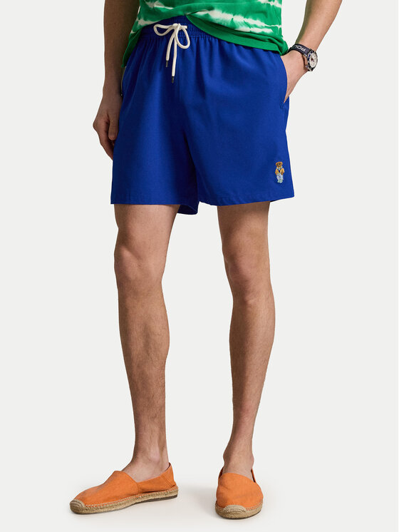 Polo Ralph Lauren Szorty kąpielowe 710B13656001 Niebieski Classic Fit