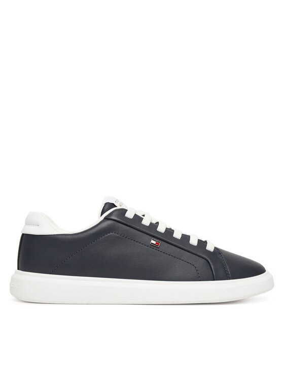 Tommy Hilfiger Sneakersy Icon Court Light Weight FW0FW08948 Granatowy