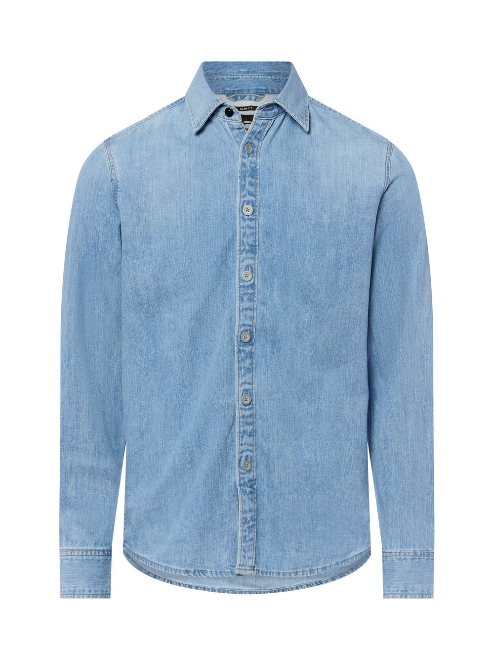 G-Star RAW Męska koszula dżinsowa - Asinart 80Z Denim Mężczyźni Slim Fit Bawełna niebieski, XL