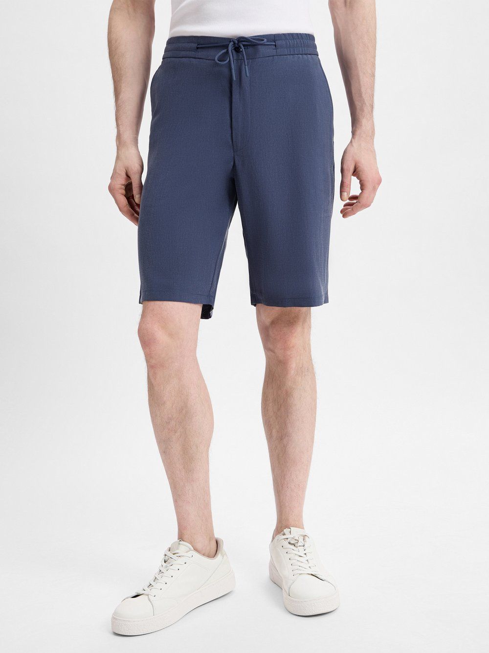 Finshley & Harding London Spodenki - Crossy Mężczyźni niebieski, 50