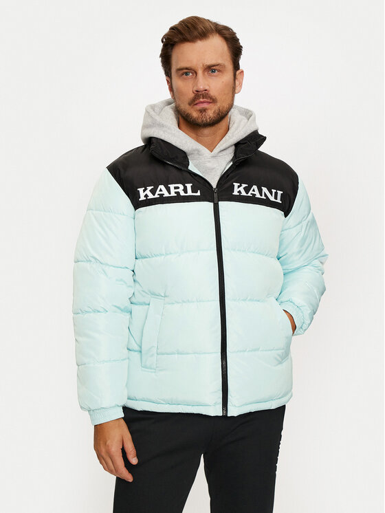 Karl Kani Kurtka zimowa Retro Essential 60760011 Niebieski Regular Fit