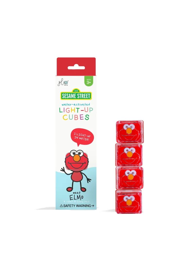 Kostki sensoryczne świecące w wodzie - Elmo