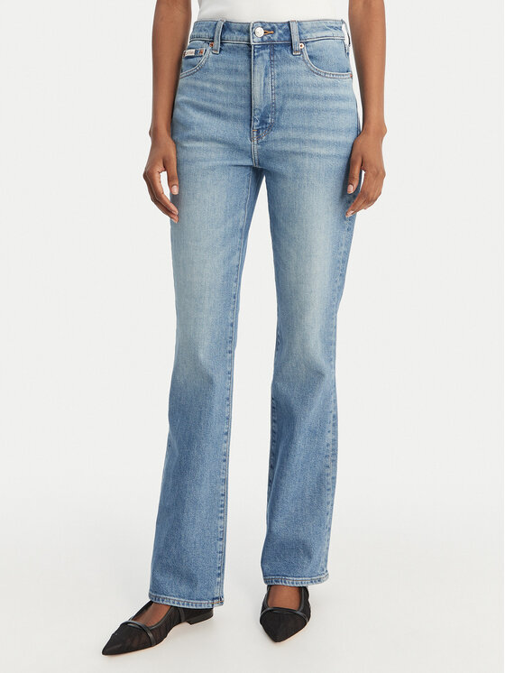 Calvin Klein Jeans Jeansy LV047F665G Niebieski Skinny Fit