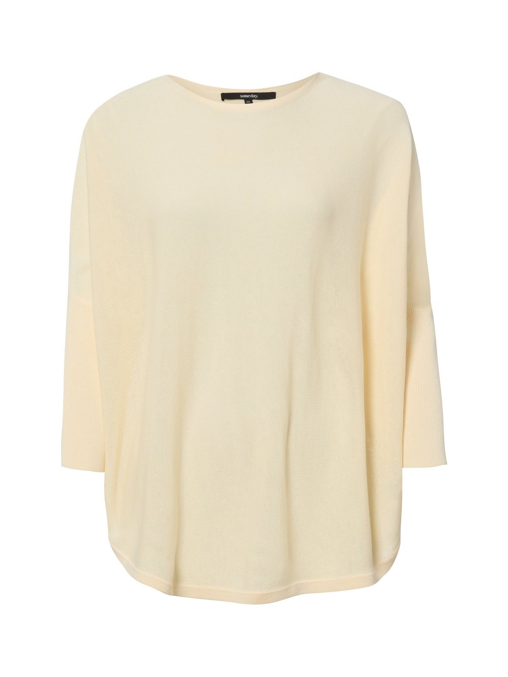 Someday Sweter damski z zawartością lnu - Tiraja Ease Kobiety Sztuczne włókno żółty, 36