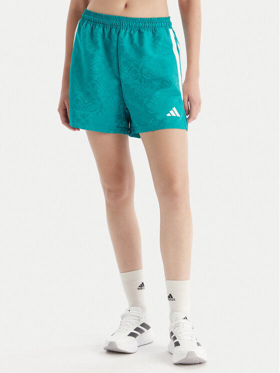 adidas Szorty sportowe Tiro x Common Goal JL9208 Turkusowy Loose Fit