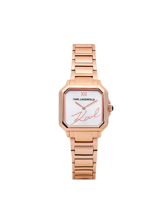 KARL LAGERFELD Zegarek R0553102509 Różowe złoto