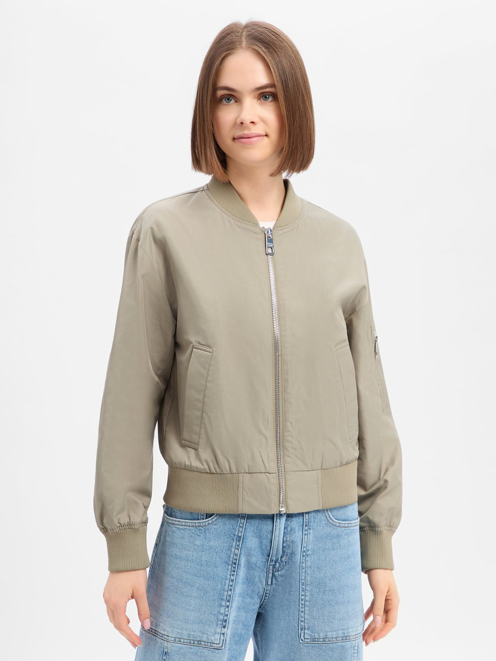 Marie Lund Damska kurtka bomber Kobiety zielony, XL