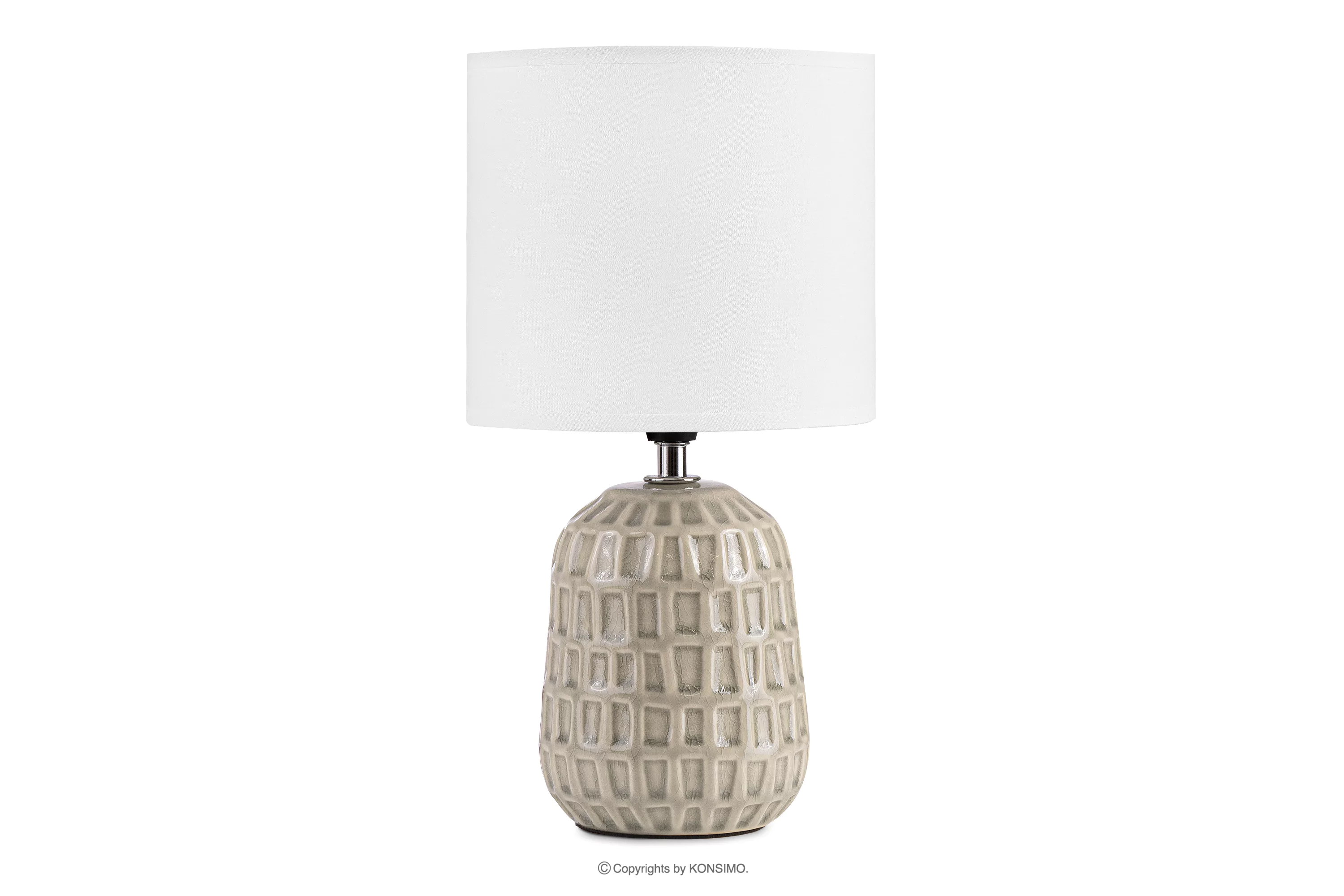 Lampa stołowa boho kremowy STANDI