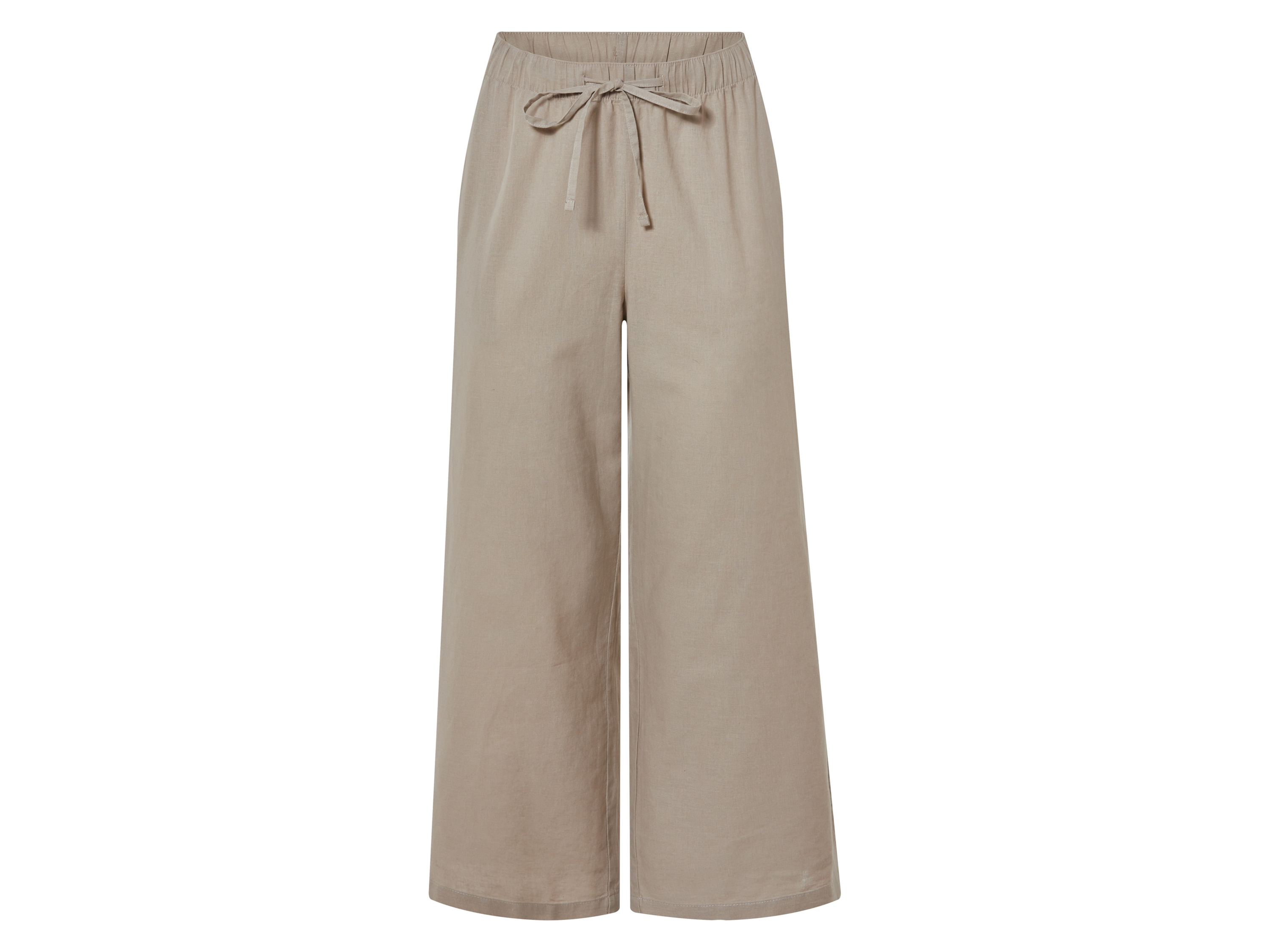 esmara® Kuloty damskie z bawełną i lnem (Taupe, 54)