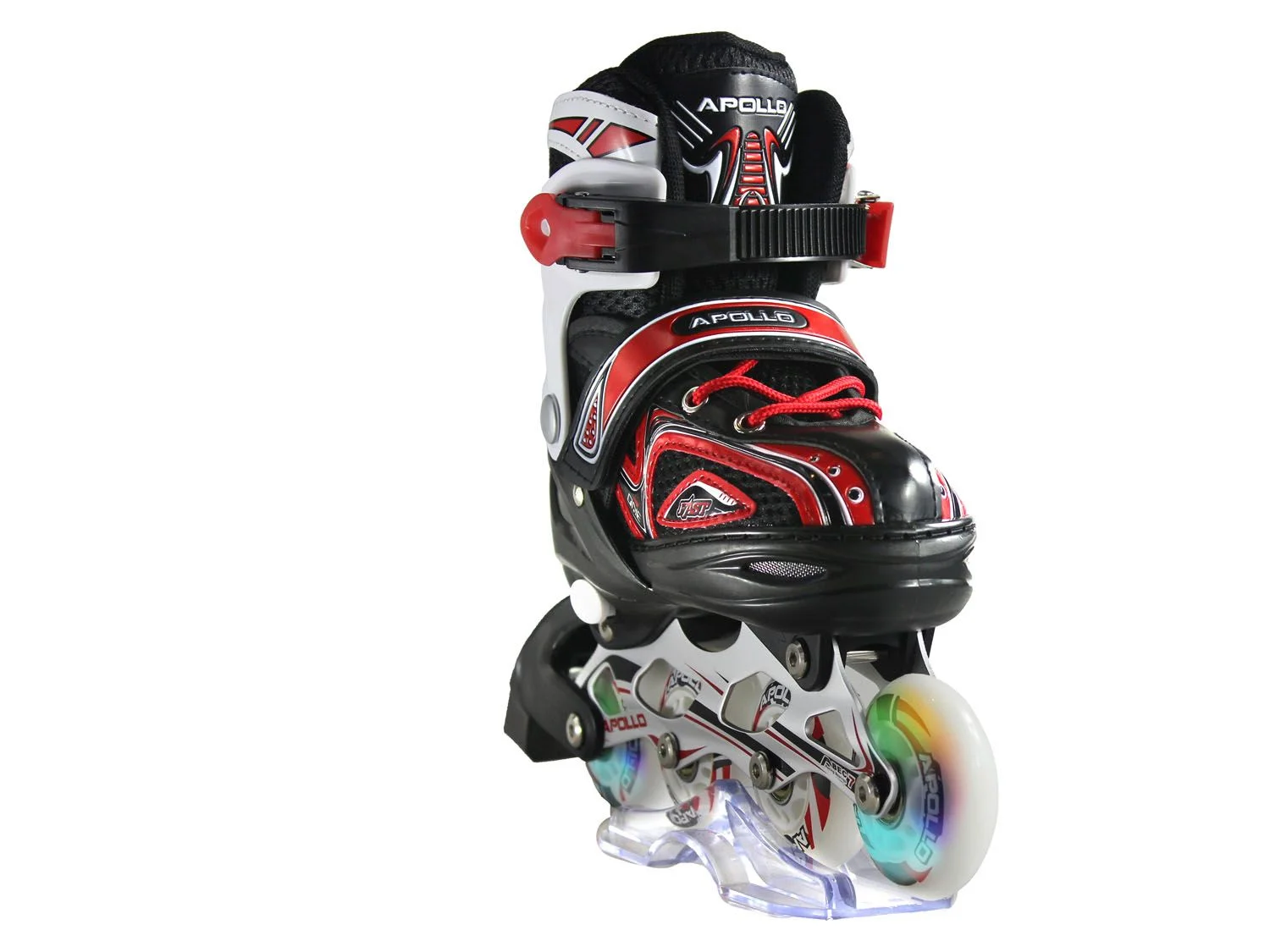 Apollo Łyżworolki Super Blades, regulowany rozmiar (Czerwony, S (31-34)) miniaturka