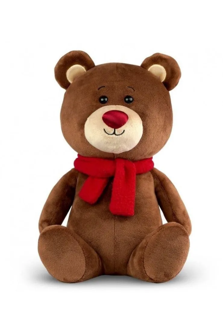 Kolorowe noski zabawka pluszowa Miś brązowy 25 cm Tm Toys