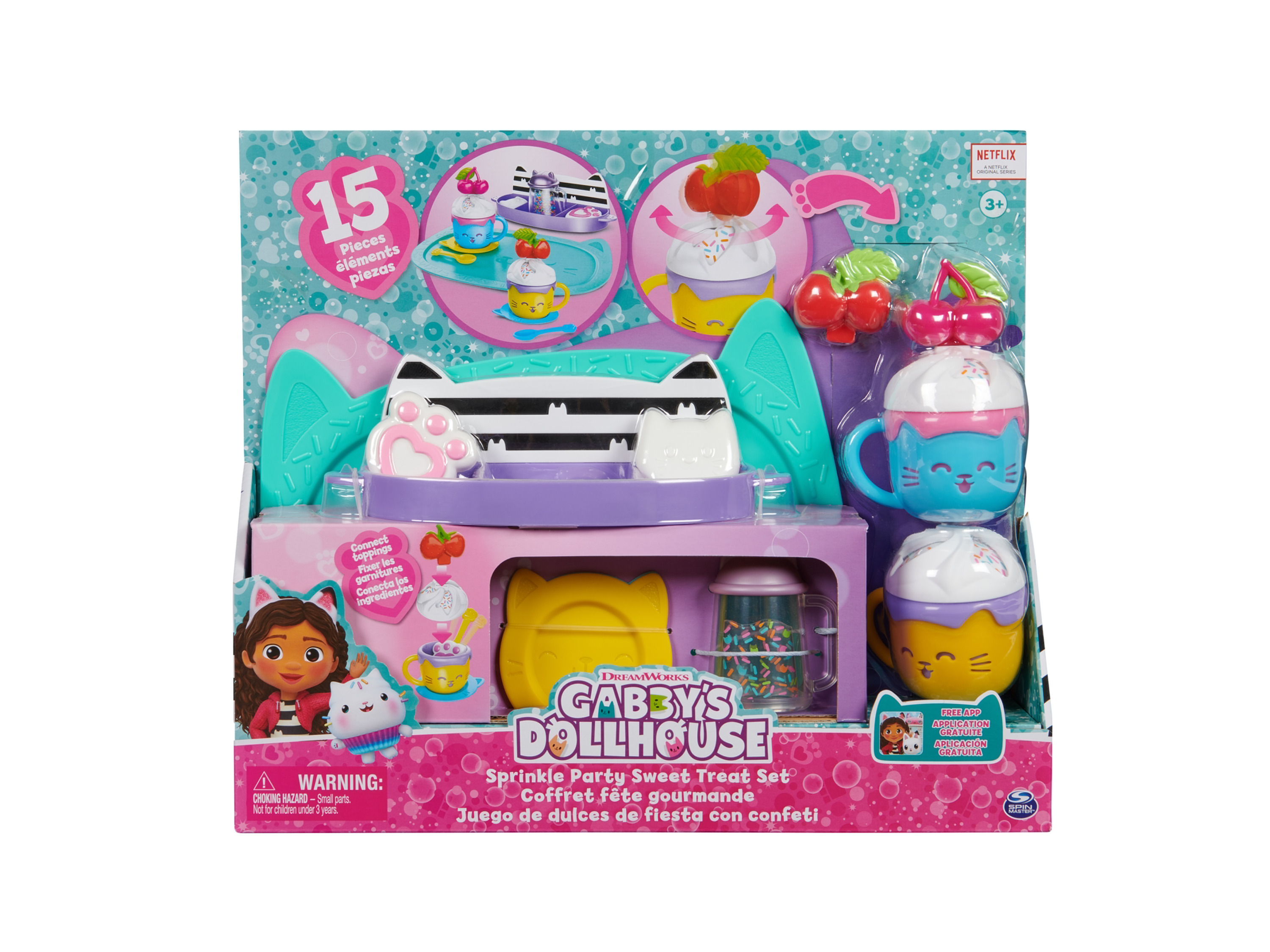 Gabby´s Dollhouse Zestaw do zabawy: Czekoladowa Fiesta z Posypką
