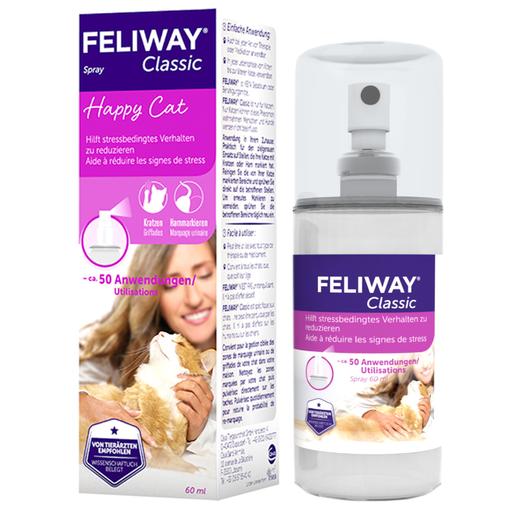 Feliway® Classic, spray do transportu - 2 x 60 ml