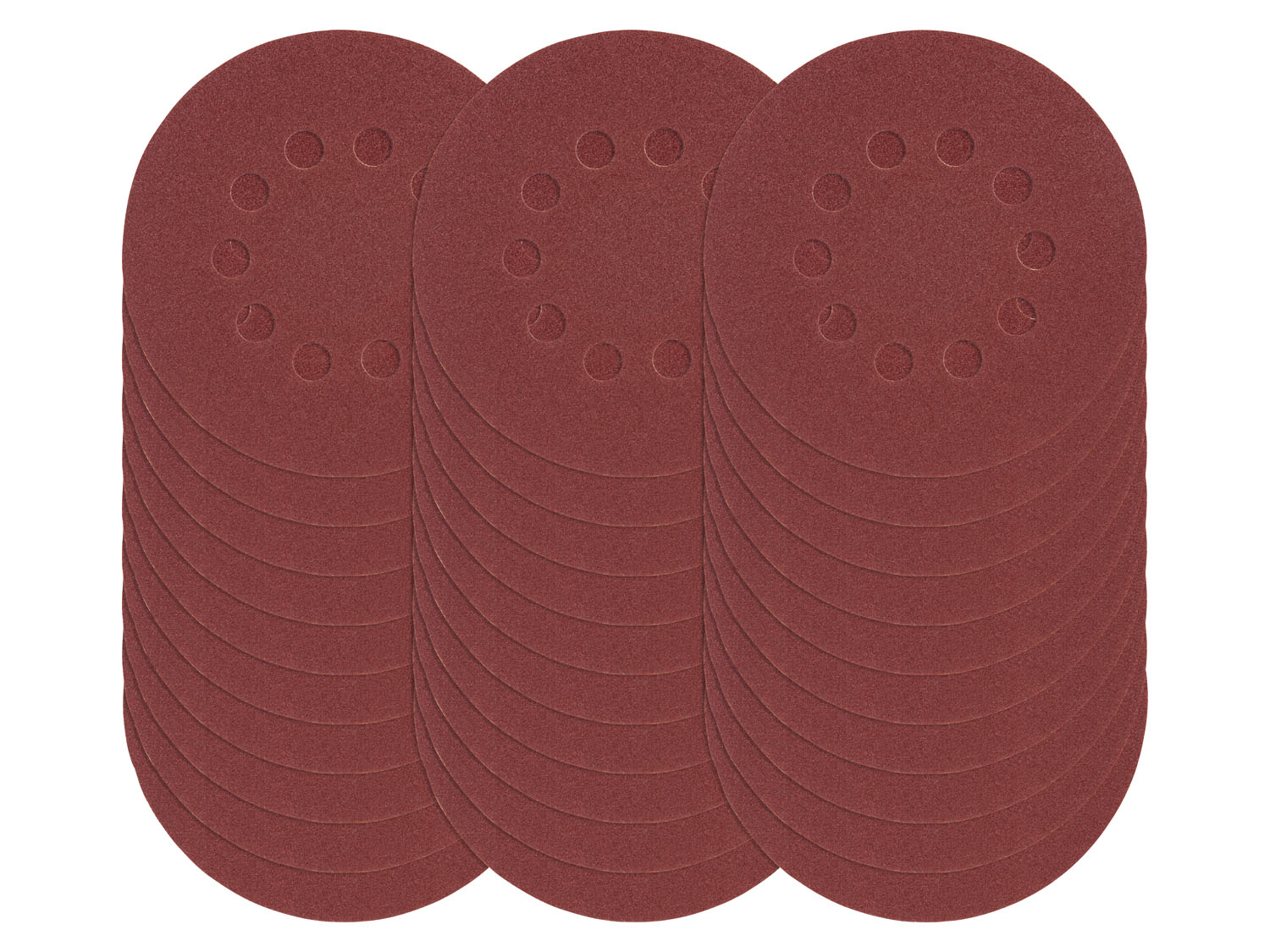PARKSIDE® Zestaw papierów ściernych do szlifierki do ścian i podłóg, 1 zestaw (Uziarnienie 80)