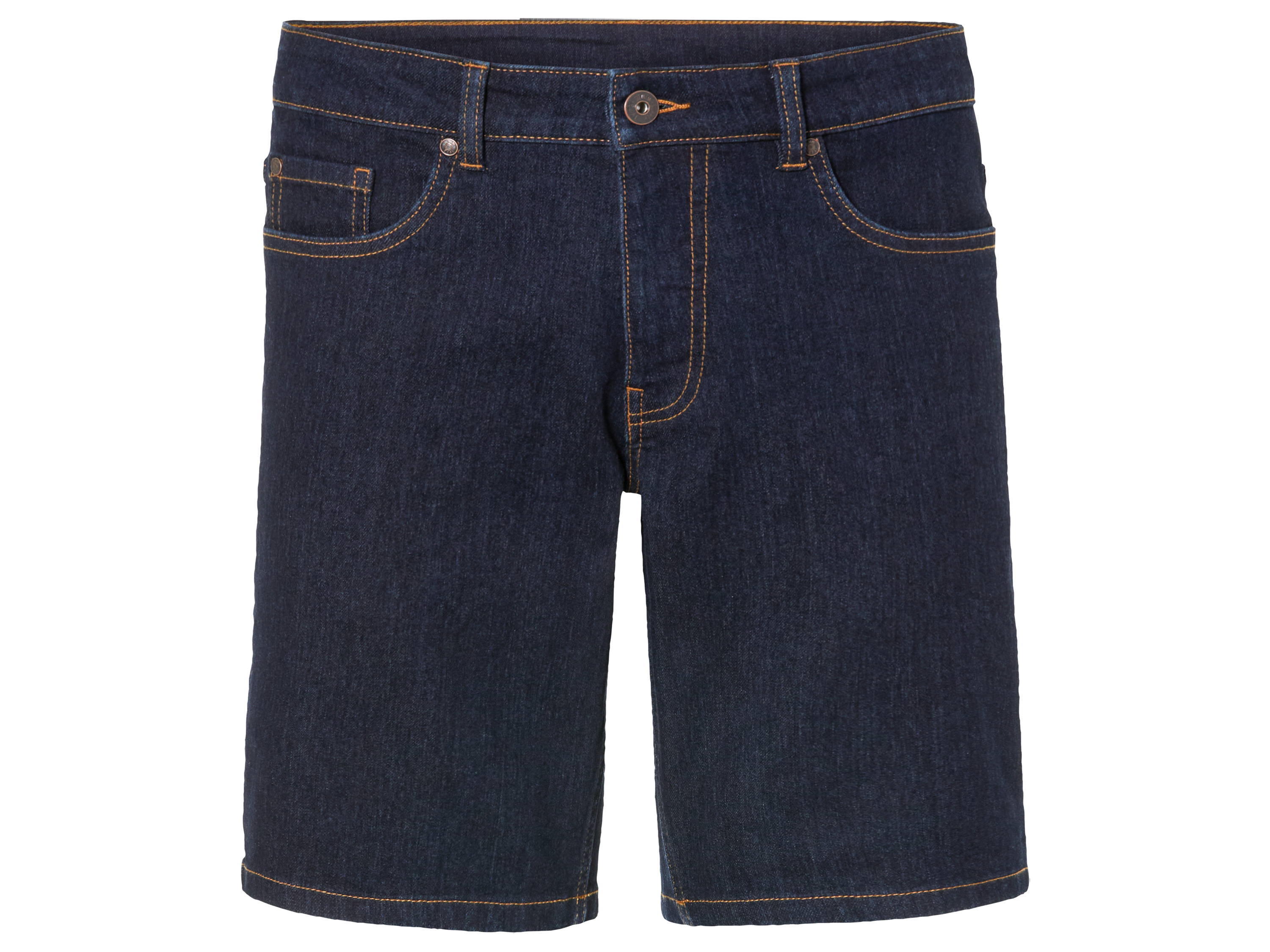LIVERGY® Szorty jeansowe męskie (Ciemnoniebieski, 48) miniaturka