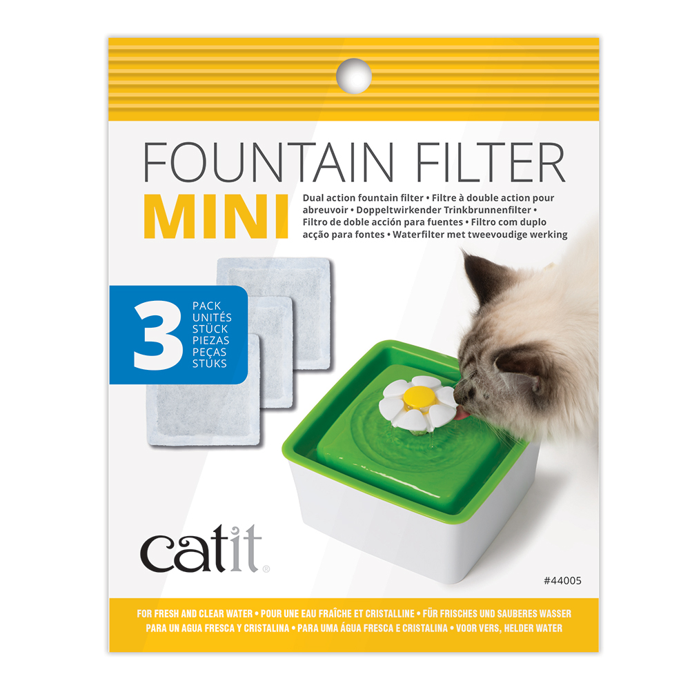Catit 2.0 poidełko fontanna Flower MINI - Filtr wymienny, 3 szt. miniaturka