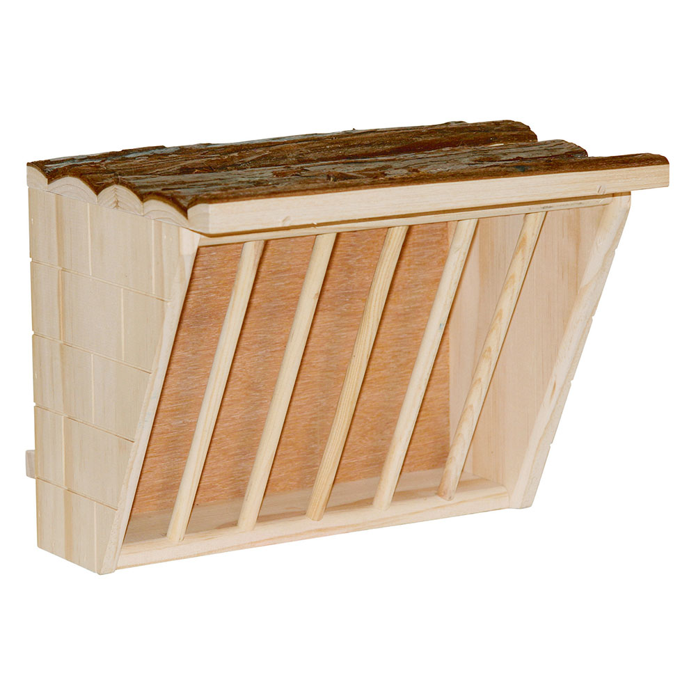 Kerbl Pet XL Nature paśnik na siano - Dł. x szer. x wys.: 28 x 20,5 x 22 cm miniaturka