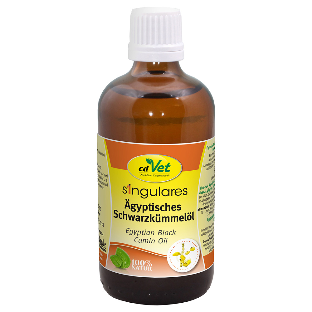 cdVet Singulares Egyptian Black Cumin Oil, olej z czarnuszki egipskiej - 2 x 100 ml