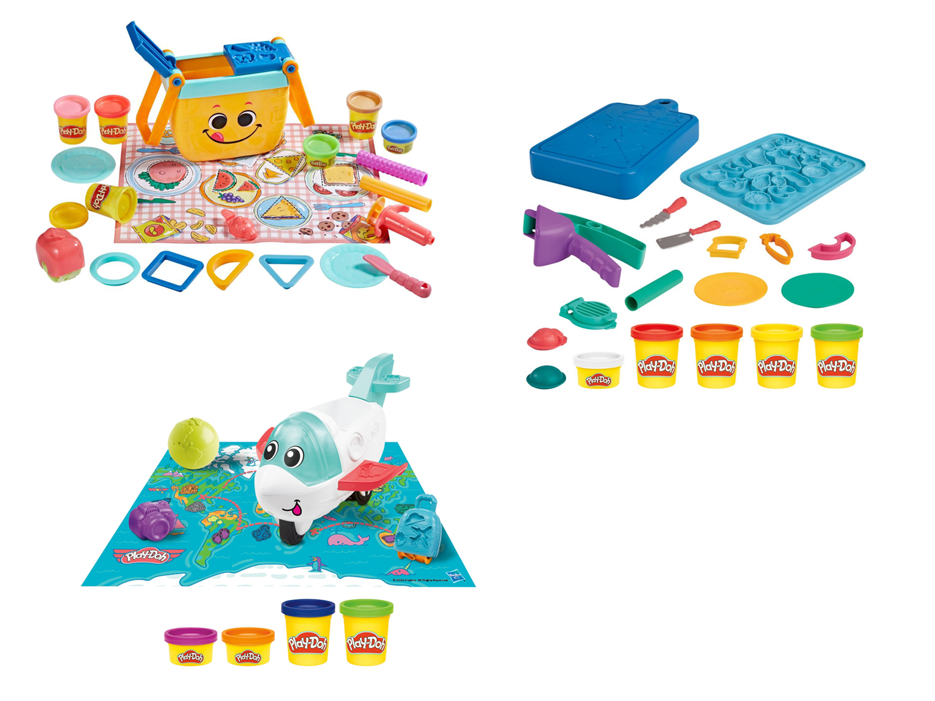 Play Doh Zestaw startowy z zabawkami miniaturka