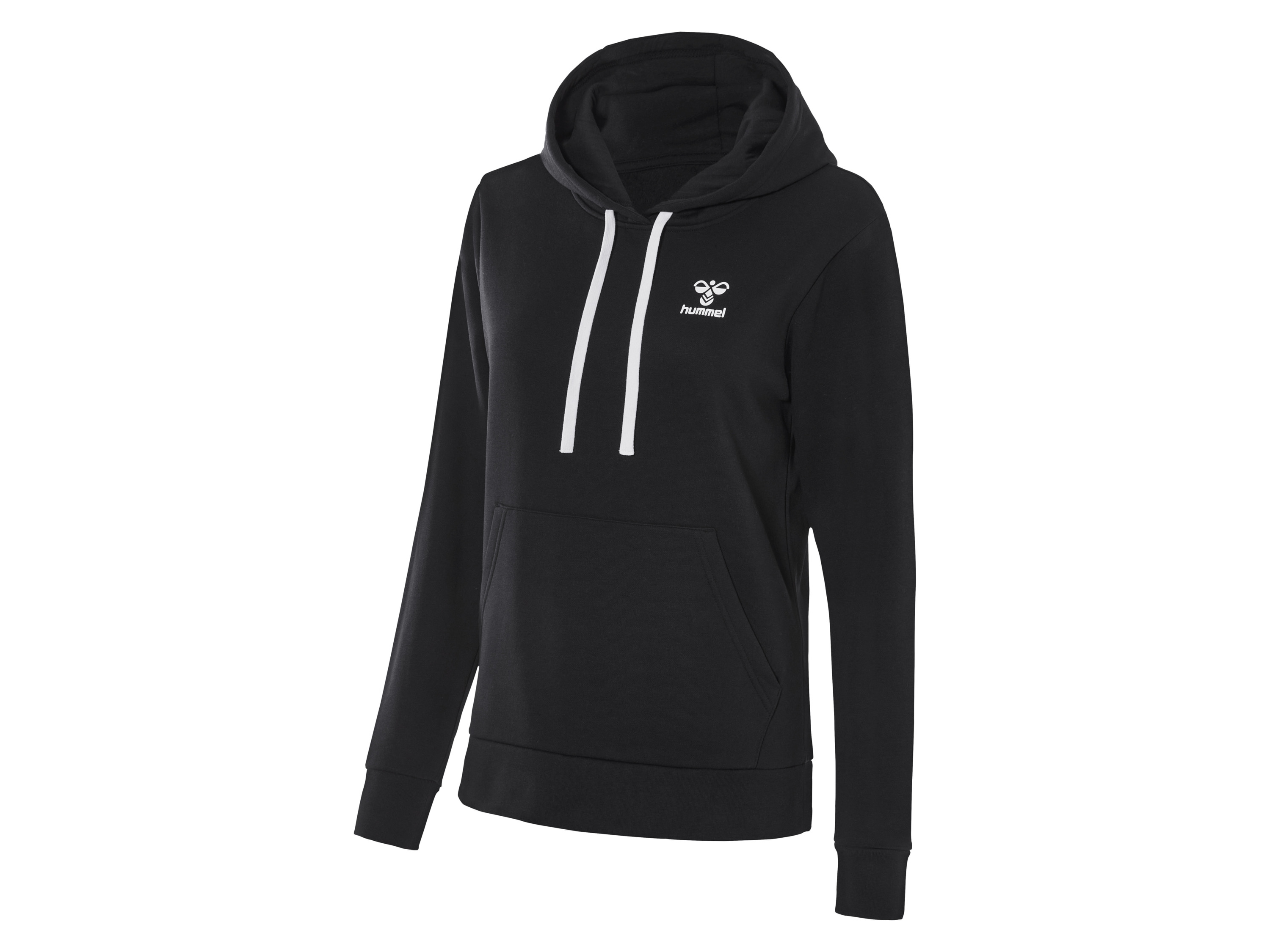 Hummel Bluza dresowa damska z kapturem (S, Czarny)