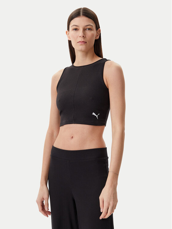 Puma Top Ess 629765 Czarny Slim Fit
