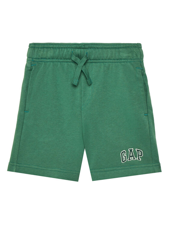 Gap Szorty sportowe 742934-01 Zielony Relaxed Fit