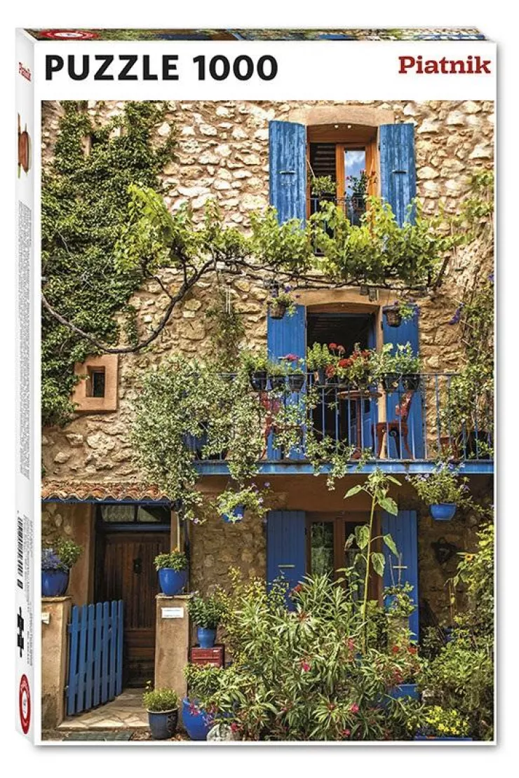 Puzzle 1000 el. Niebieski Balkon