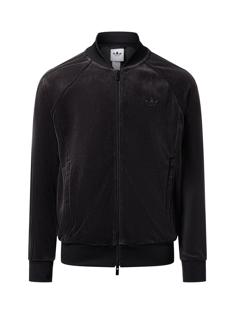 adidas Originals Bluza męska Mężczyźni Aksamit szary, S
