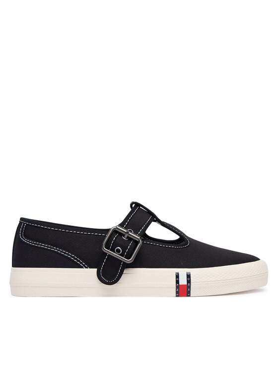Tommy Jeans Tenisówki Archive Y2K Mary Jane EN0EN03048 Czarny