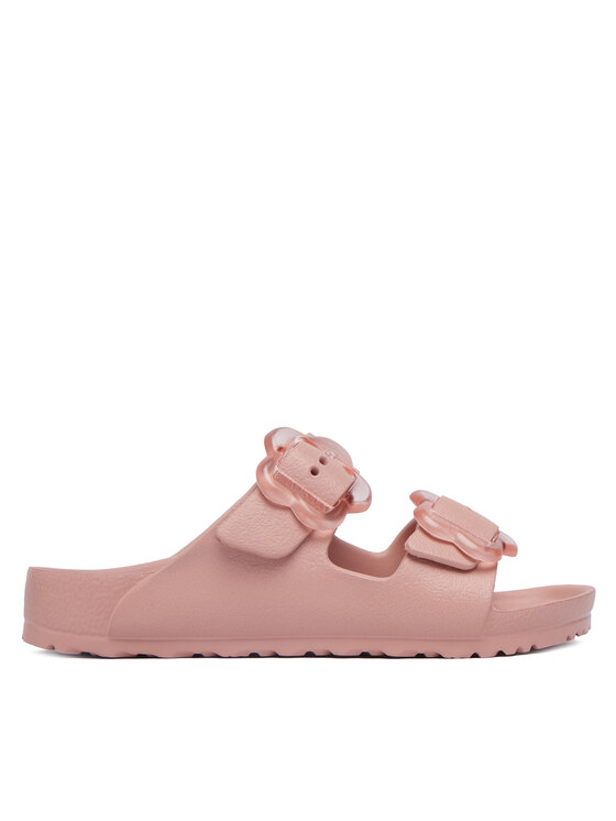 Birkenstock Klapki Arizona Flower Buckle 1032457 Różowy