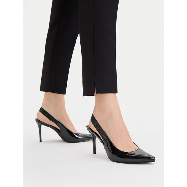Versace Jeans Couture Szpilki 80VA3S52 ZS859 899 Czarny