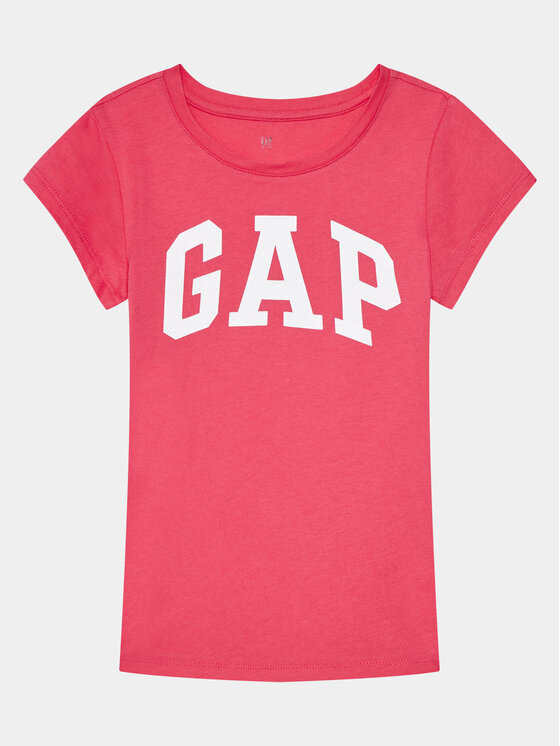 Gap T-Shirt 460525-05 Różowy Regular Fit
