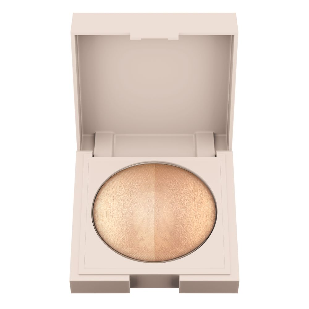 Daso Beauty Peach & Gold Rose 02 wypiekany rozświetlacz 8 g