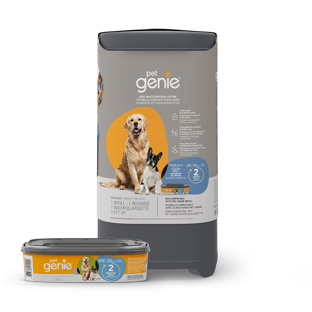 Pet Genie - pojemnik na psie odchody - Pojemnik na psie odchody + worki uzupełniające miniaturka
