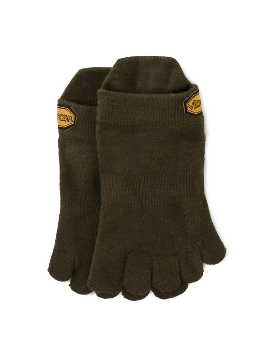 Vibram Fivefingers Skarpety krótkie Athletic No Show S18N01 Zielony