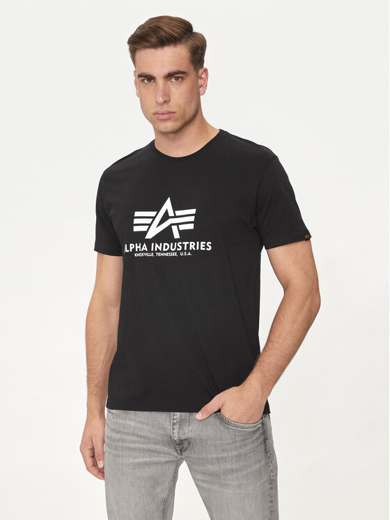 Alpha Industries Komplet t-shirtów Basic 106524 Biały Regular Fit