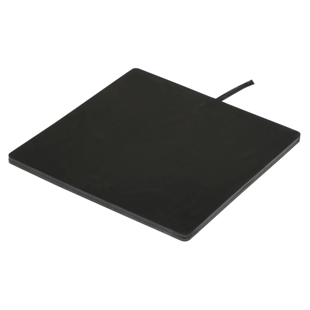 Kerbl Hobbyfarming gumowa płyta grzewcza - Dł. x szer. x wys.: 24 x 24 x 0,7 cm