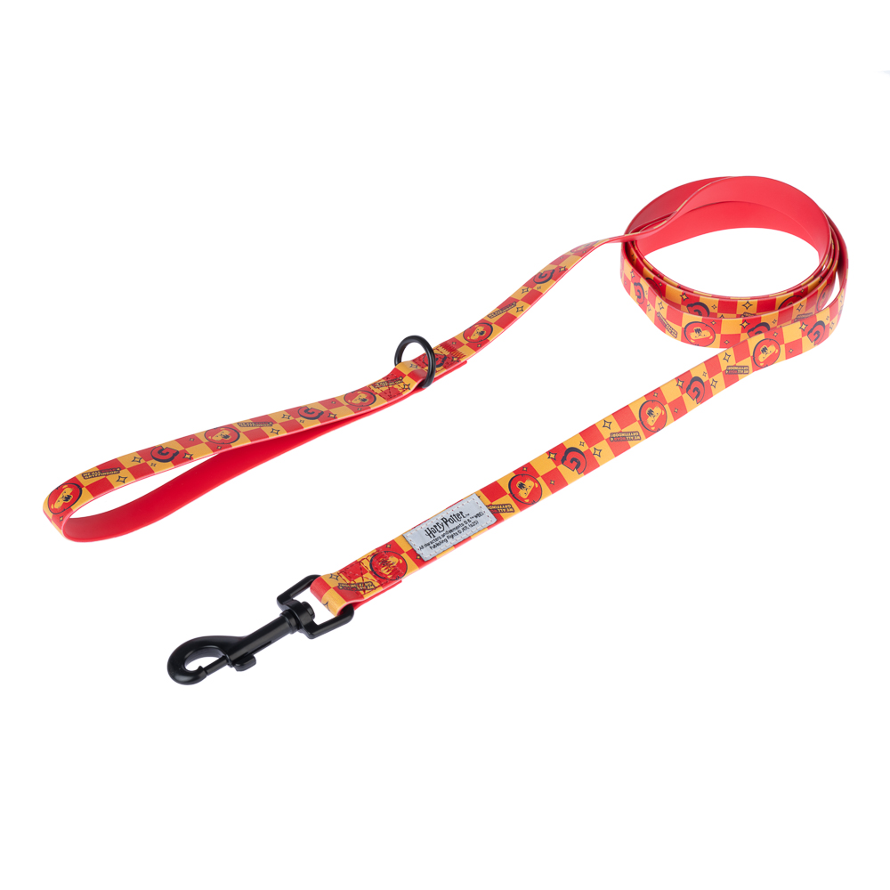Harry Potter smycz dla psa Gryffindor - Dł. 200 cm, szer. 20 mm