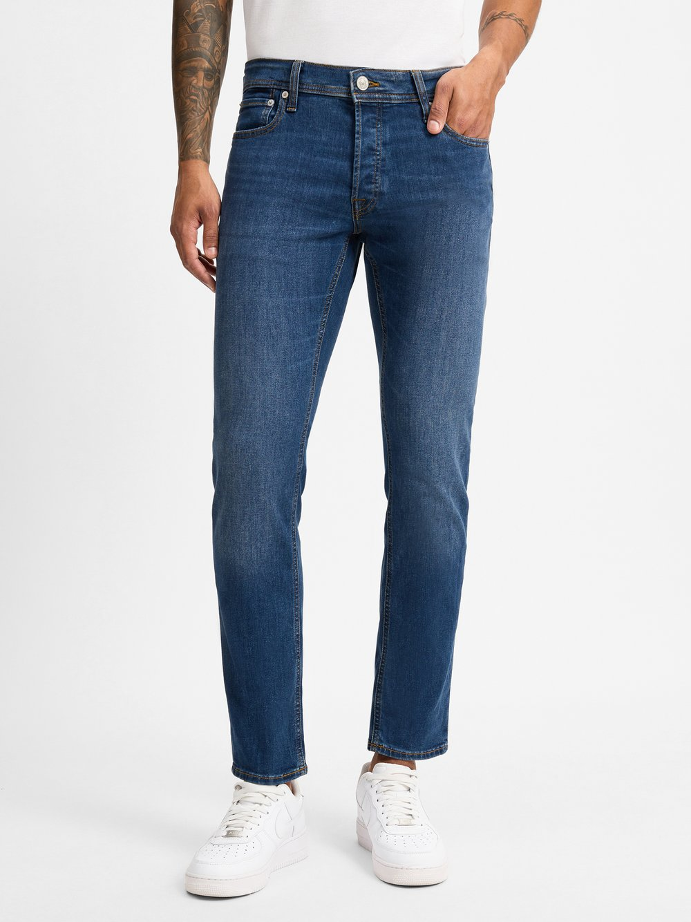 Jack & Jones Jeansy Mężczyźni niebieski, 32-32