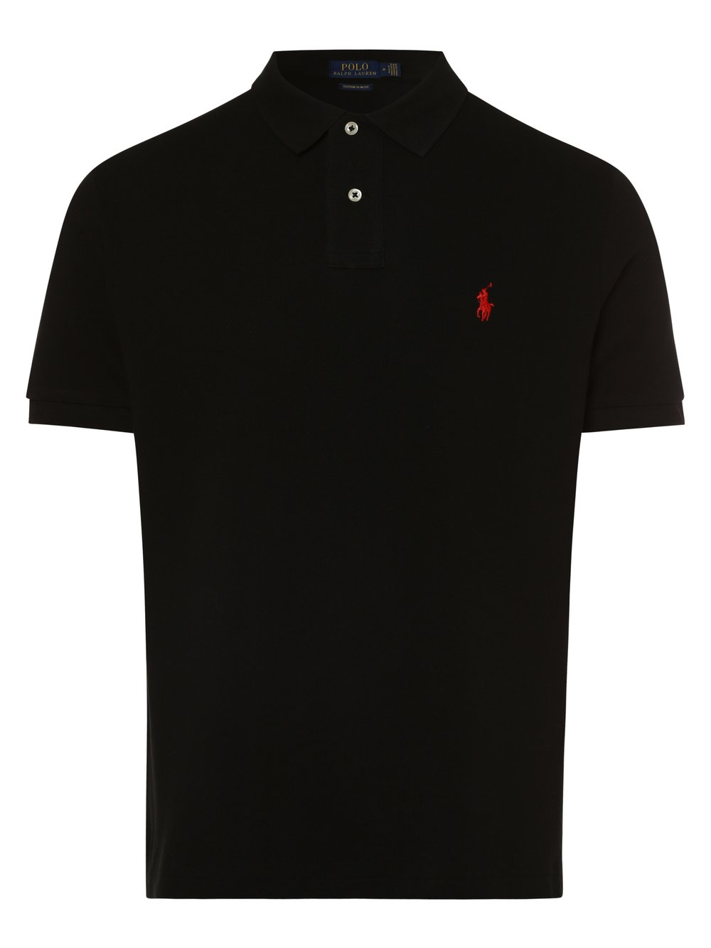 Polo Ralph Lauren Męska koszulka polo Mężczyźni Bawełna czarny, XXL