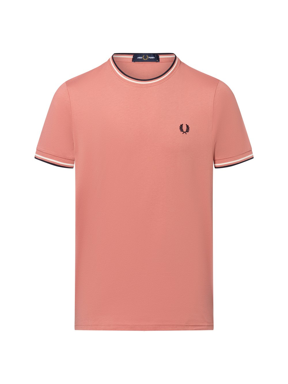 Fred Perry T-shirt męski Mężczyźni Bawełna pomarańczowy|różowy, S