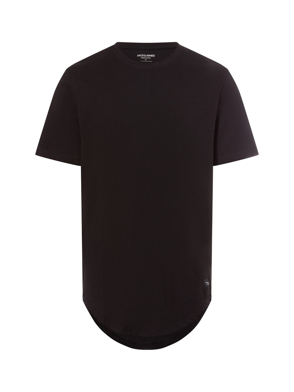 Jack & Jones T-shirt męski Mężczyźni Bawełna czarny, S miniaturka