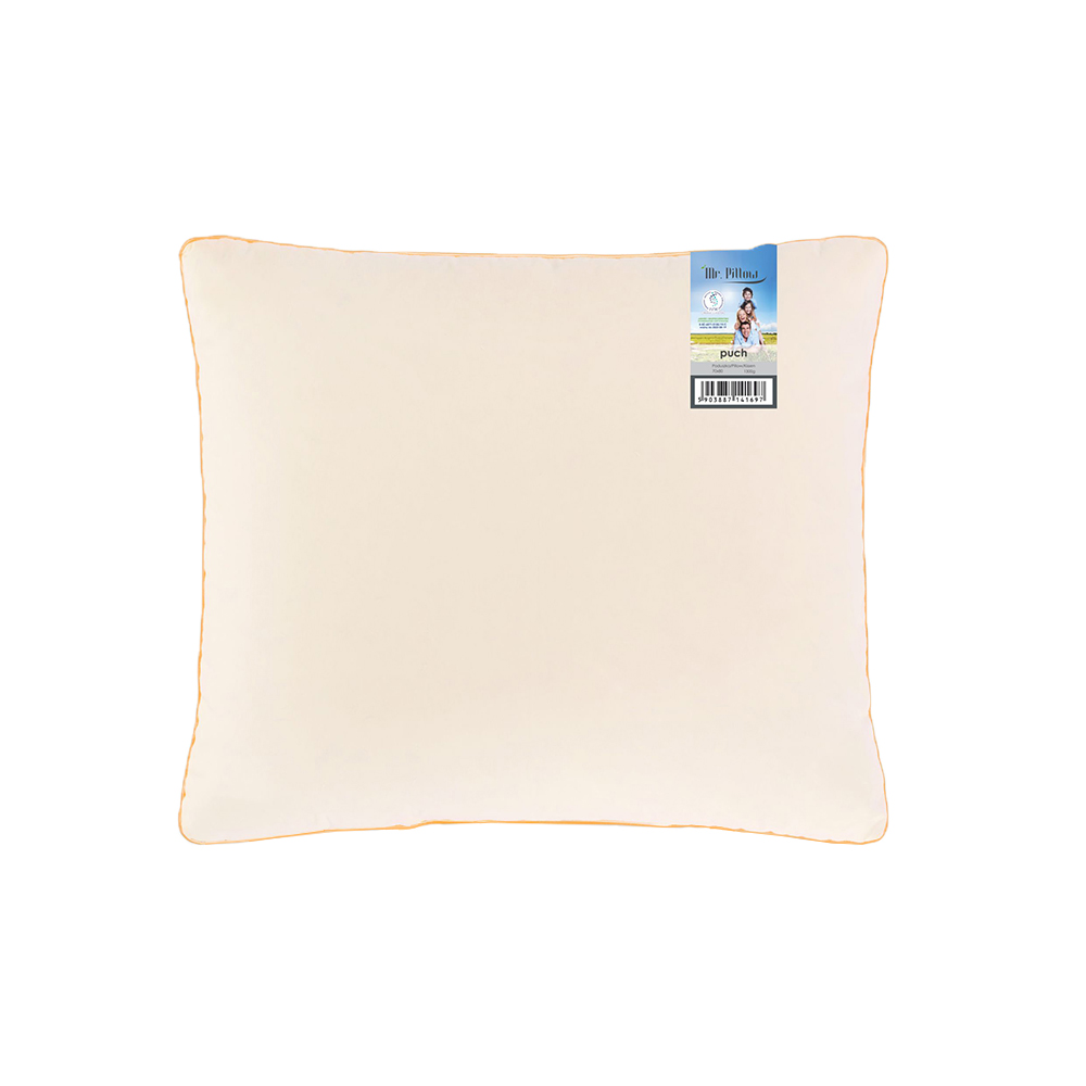 Poduszka Mr. Pillow puch AMZ 50x60 cm Różowy pierze gęsie 60%, puch gęsi 40%