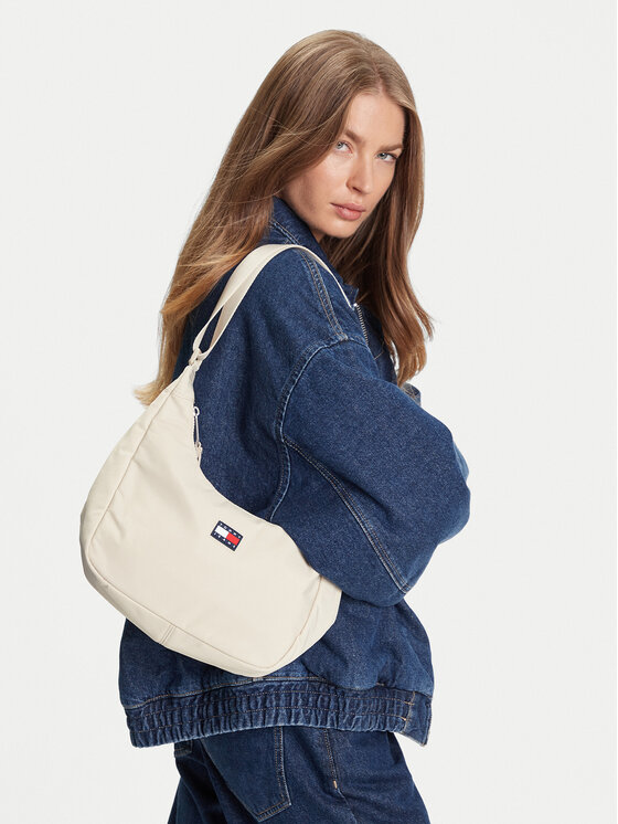Tommy Jeans Torebka Urban X-Body AW0AW17547 Beżowy