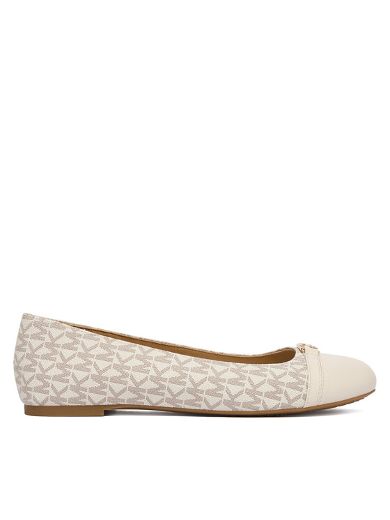 MICHAEL Michael Kors Baleriny Mandy Flat 40F5MAFP1L Écru