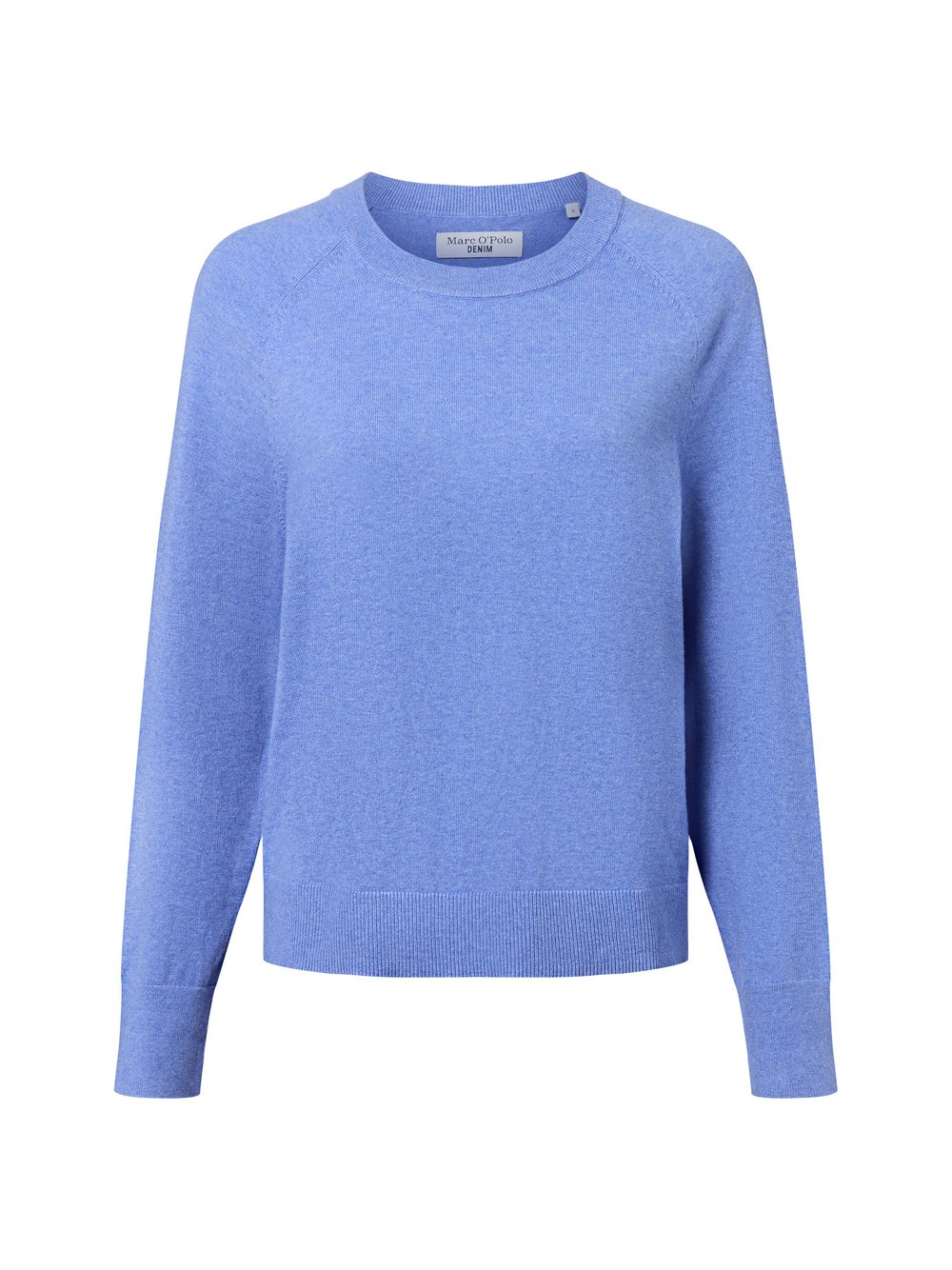 Marc O'Polo Denim Sweter damski z dzianiny Kobiety drobna dzianina niebieski, XS