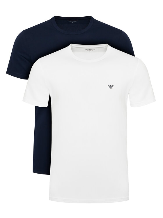 Emporio Armani Underwear Komplet t-shirtów EM000391 AF18881 MB088 Kolorowy Slim Fit
