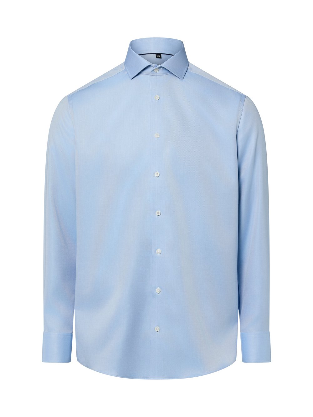 Finshley & Harding Męska koszula non-iron Mężczyźni Modern Fit Bawełna niebieski, 40