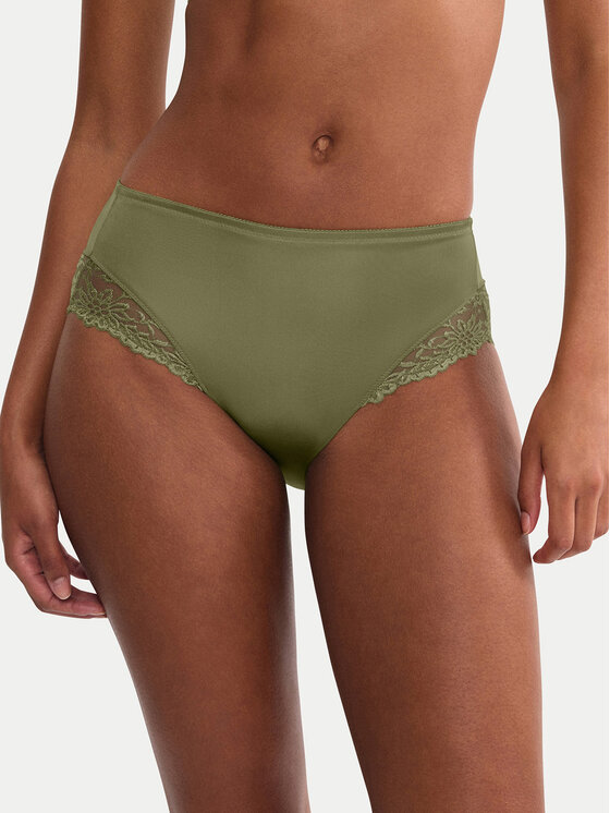 Triumph Figi klasyczne z wysokim stanem Ladyform Soft 10224859 Zielony