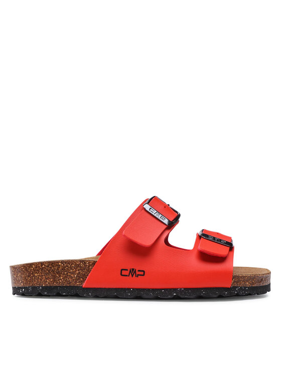 CMP Klapki Eco Thalitha Wmn Slipper 3Q91016 Czerwony